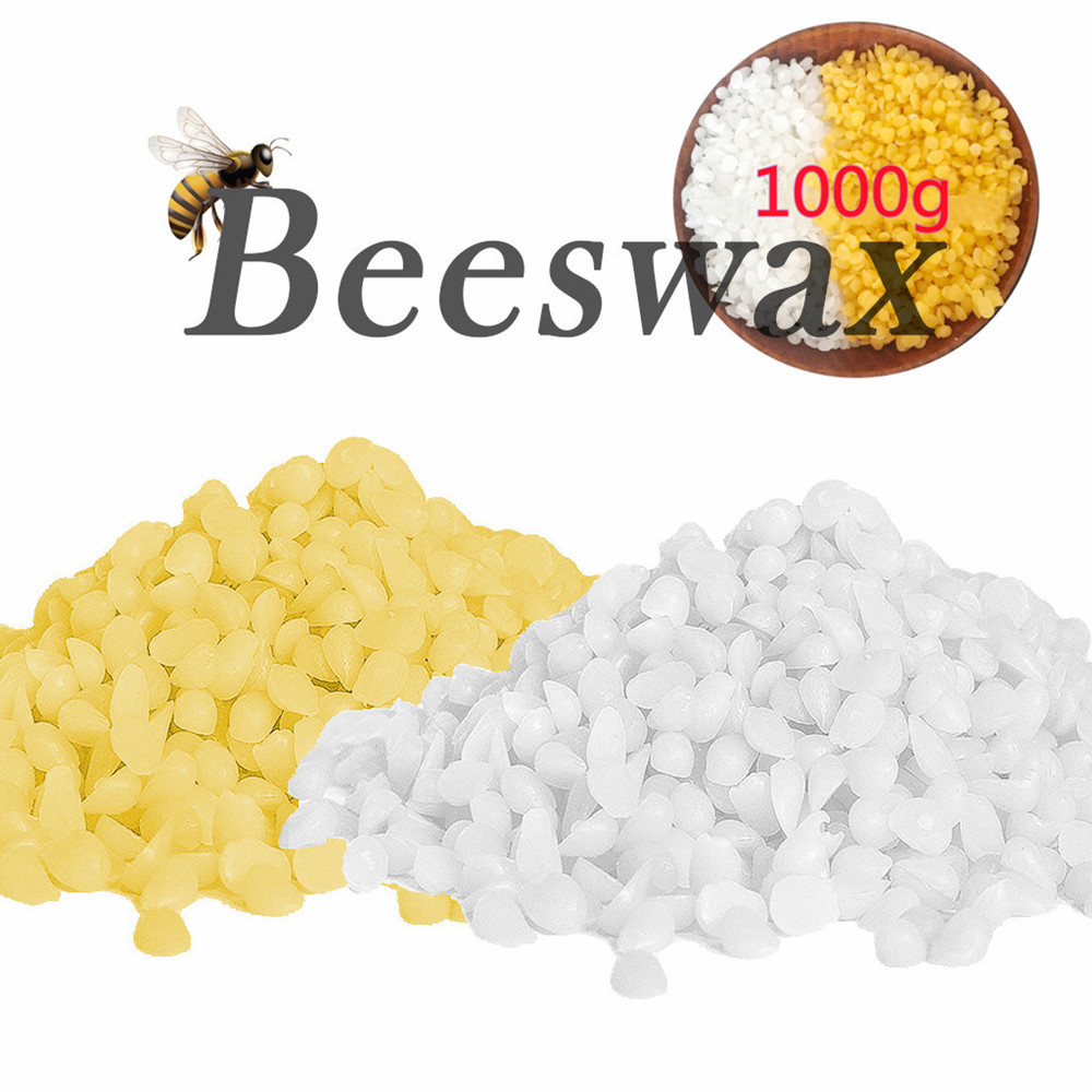 Candle Making Supplies Usa - 1000g czysty naturalny wosk pszczeli 100%