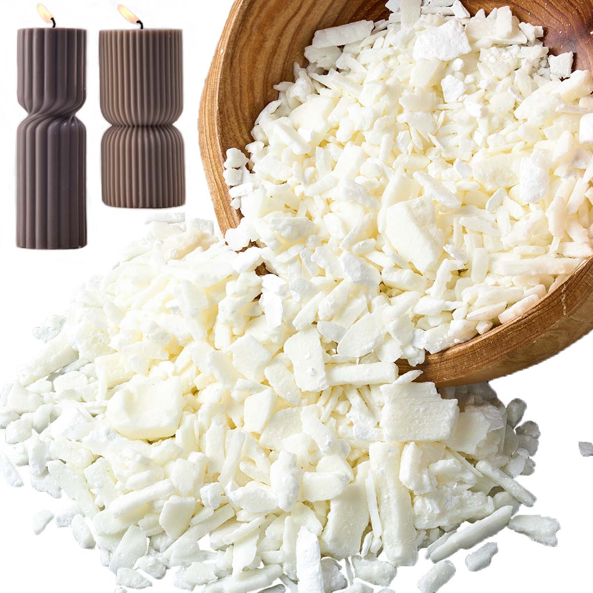 1-punktowy czysty biały wosk s – Candle Making Supplies Usa recenzja i cena