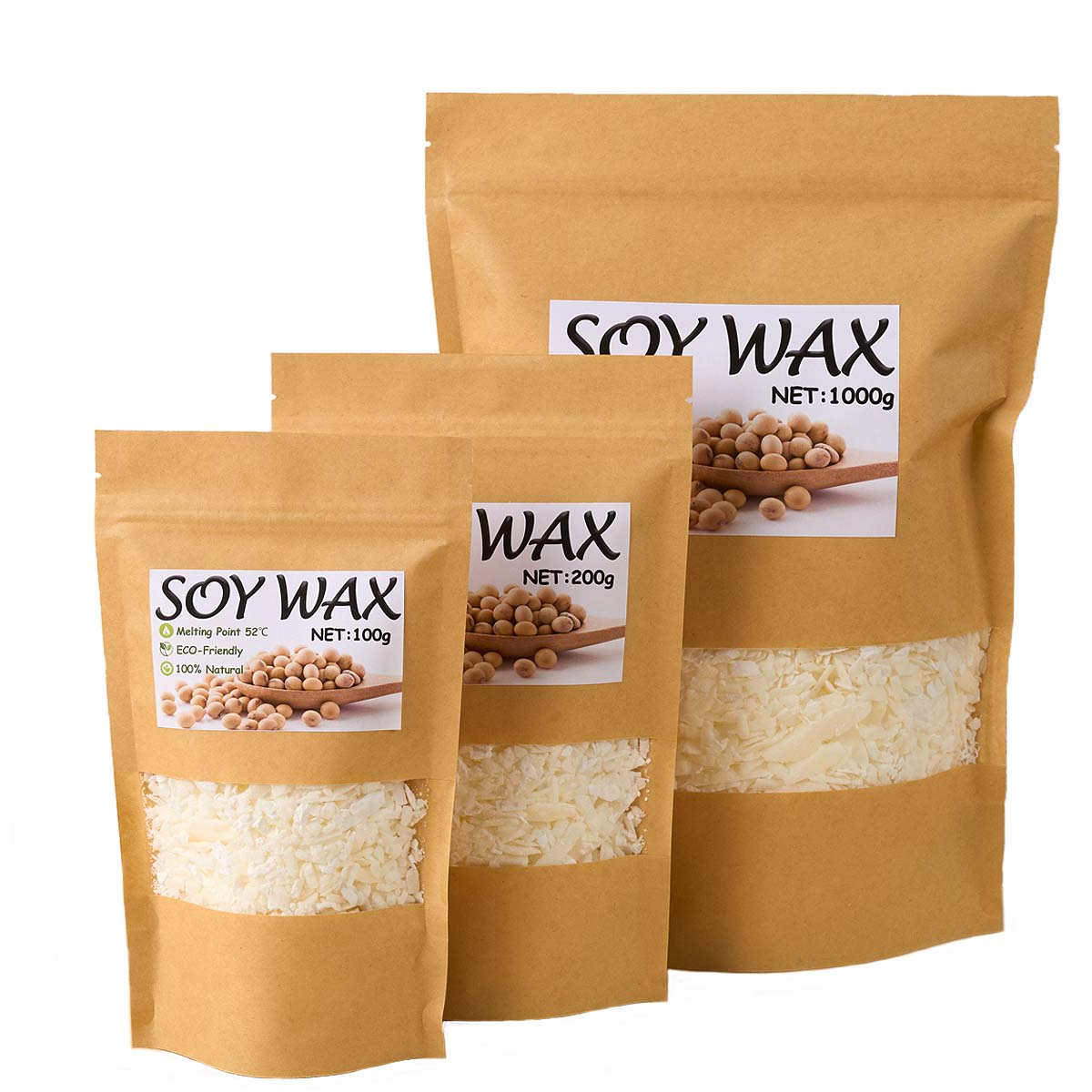1-punktowy czysty biały wosk s – Candle Making Supplies Usa recenzja i cena
