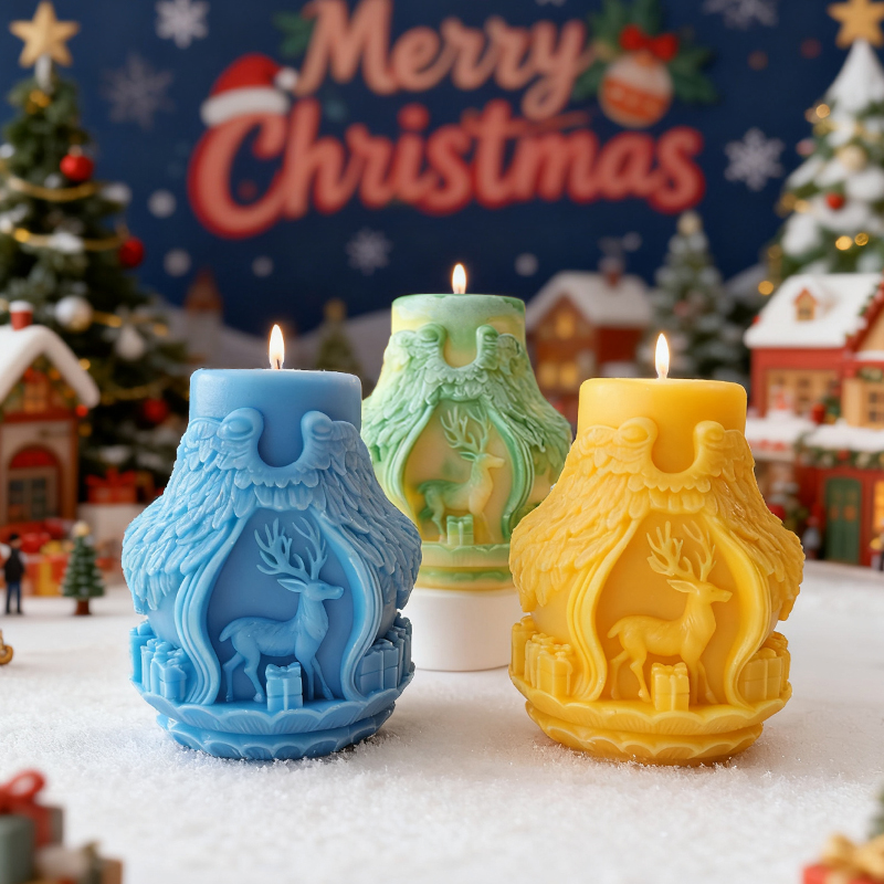 Forma silikonowa DIY na świąte – Candle Making Supplies Usa recenzja i cena