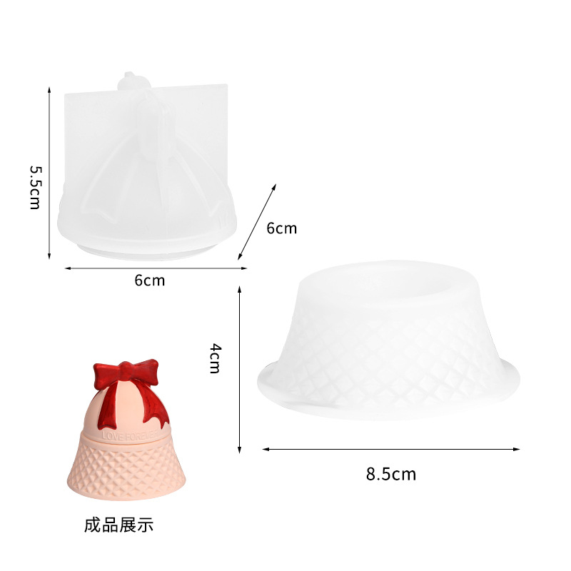 Forma silikonowa w kształcie d – Candle Supplies Jars recenzja i cena