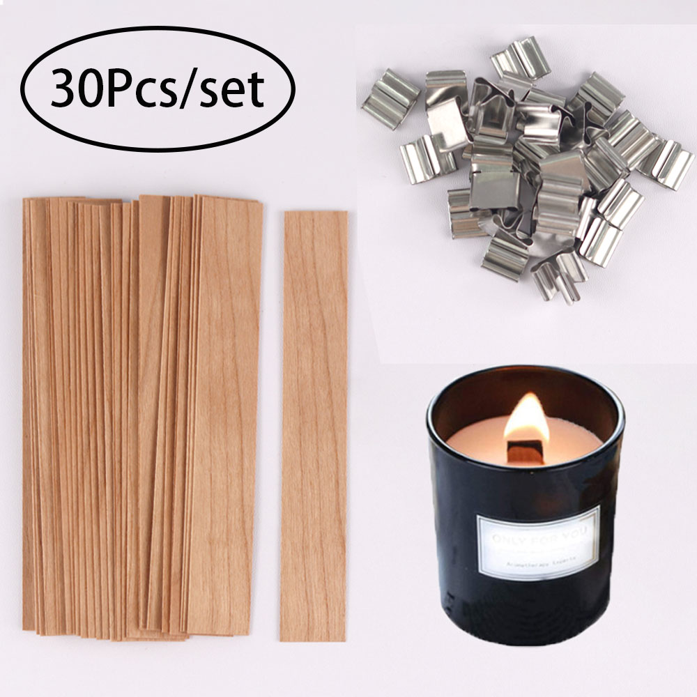 30-elementowy zestaw drewniany – Candle Supplies Jars recenzja i cena