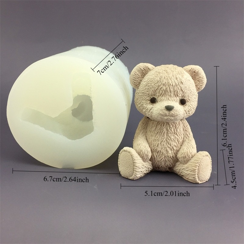 Urocza Forma Silikonowa Niedźw – Candle Supplies Jars recenzja i cena